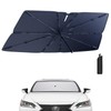 Windshield Sun Shade Umbrella Compatible with 2019-2025 Lexus ES Accessories: