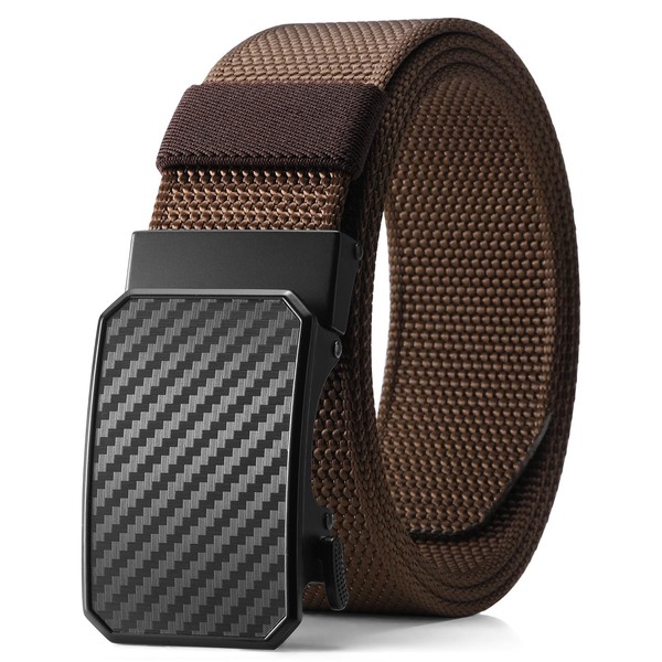 SENDEFN Men's Tactical Belt with Ratchet Automatic Buckle for Nylon,