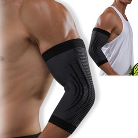 NEO X-PRO Epicondylitis Ellenbogenbandage für Herren und Damen, Ellenbogenbandage für Sehnenentzündungen, Tennis- und Golferellenbogen, Sport wie Padel, Ellbogenschmerzen, Kompression und Sportschutz,