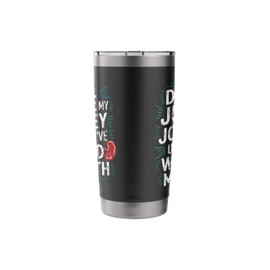 Don't Judge My Journey Gastric Sleeve Gastric Bypass Surgery Stainless Steel Insulated Tumbler