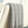 CREVENT Knitted Decorative Throw Blanket for Couch Sofa Chair Bed，Soft