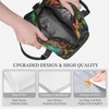 bassyil Dinosaur Insulated Lunch Bag Reusable Lunch Box With Adjustable