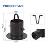 HOLEPU 55mm Rain Chain Gutter Adapter, Replacement Downspout for Gutters