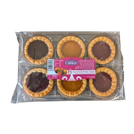 Fruit Tarts Assorted 6 Pack 300g x 4 (Total 24 Tarts)