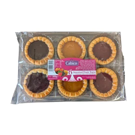 Fruit Tarts Assorted 6 Pack 300g x 4 (Total 24 Tarts)