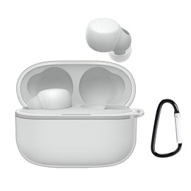 Sony Case for LinkBud S WF-LS900N, Soft TPU Protective Cover with Keychain, Shockproof for Sony Earbuds