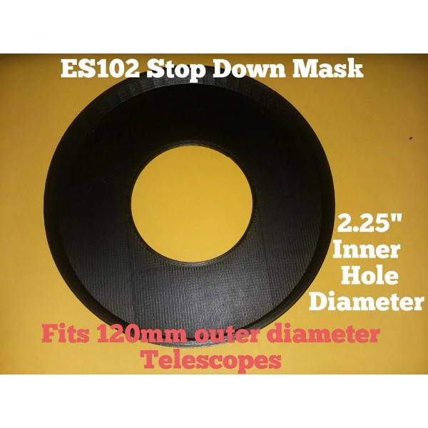 Universal, Explore Scientific ES102 Stop Down Mask External cap fit.