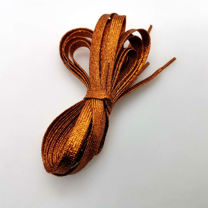 Glitter Shoe Laces (2 Pairs 45") Sparkly Shiny Flat Shoelace