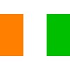 Ivory Coast Flag with Grommets 3ft x 5ft