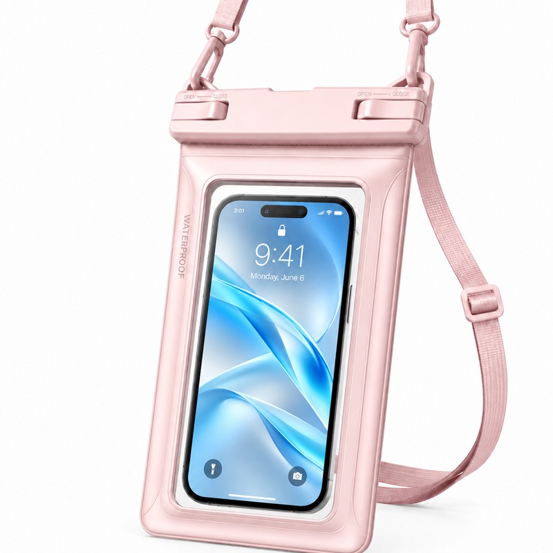Waterproof Phone Pouch with Touch Screen, Universal Dry Bag Case
