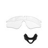 Polycarbonate Polarized Replacement Lenses&Nose Pad for Oakley Si Ballistic M