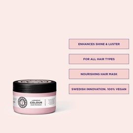 Maria Nila Luminous Colour Masque 250 ml - A Gentle Hair Wrap for Coloured Hair. 100% Vegan. Sulfate-free and Paraben-free.