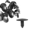 Unifizz 20pcs Plastic Bumper Fastener Rivet Clips Fender& Bumper Shield