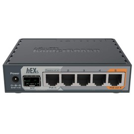 MikroTik hEX S Gigabit Ethernet Router with SFP Port (RB760iGS)