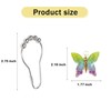 12 Pcs Pink Bow Shower Curtain Hooks Rings for Bathroom,