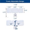 EMANER Outdoor Security Floodlight Waterproof, Remote Control, Motion Sensor or