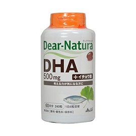 asahi Group Food dyianatyura DHA + Gingko Leaves 240 Grain (60 Days) [Set of 2]