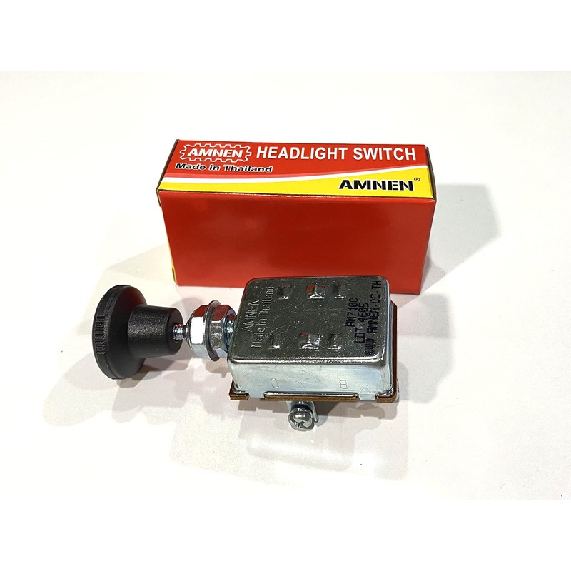 AMNEN Universal 2-Position Push Button Headlight Switch AM-710C
