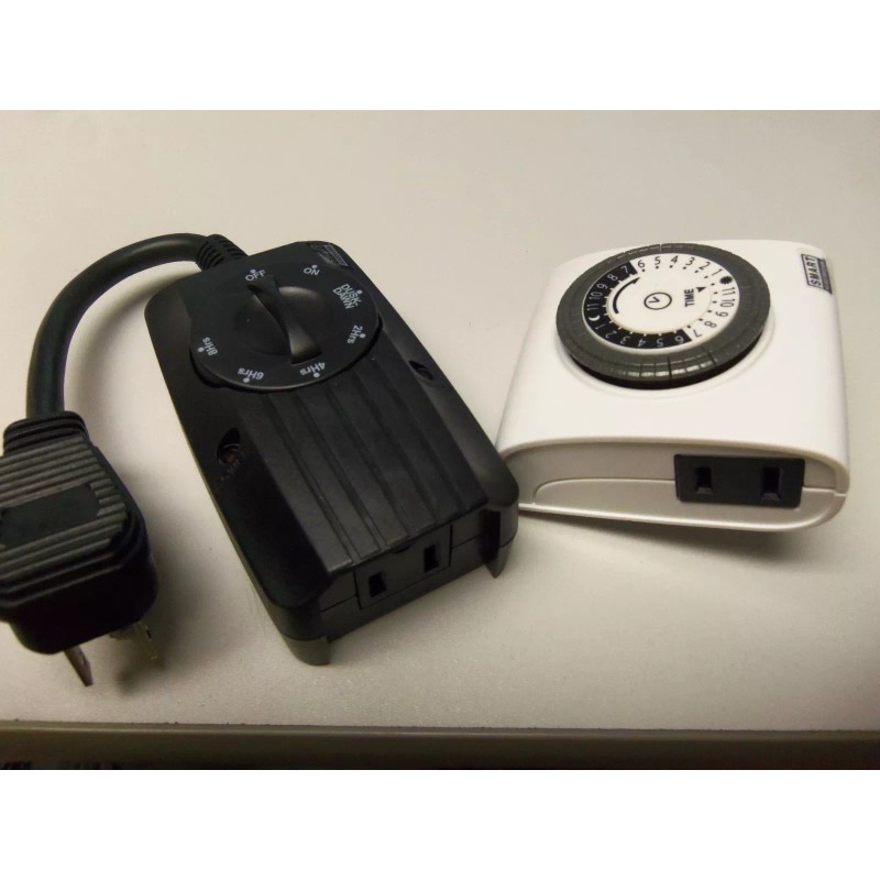 SMART ELECTRICIAN Indoor & Outdoor Timer, Timer Combo 2 Pack,