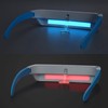 Light Therapy Glasses, Blue + Red Light Therapy, Blue Light