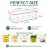 Tea Bag Organizer - Clear Acrylic Tea Storage Box with