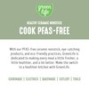 GreenLife 6 Piece Kitchen Knife Set, Rust-Resistant Nonstick Coating, High