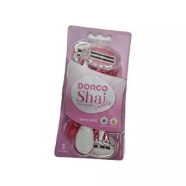 Dorco 도루코 샤이 바디 면도기 크리미 모이스쳐 밴드 교체 Dorco Shai Body Shaver Creamy Moisturizer Replacement Band [Single item]