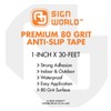 Best Anti-Slip Grip Tape, 1" x 30 FT, Black &