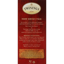 Twinings of London Chai Tea Bags, 25 Count