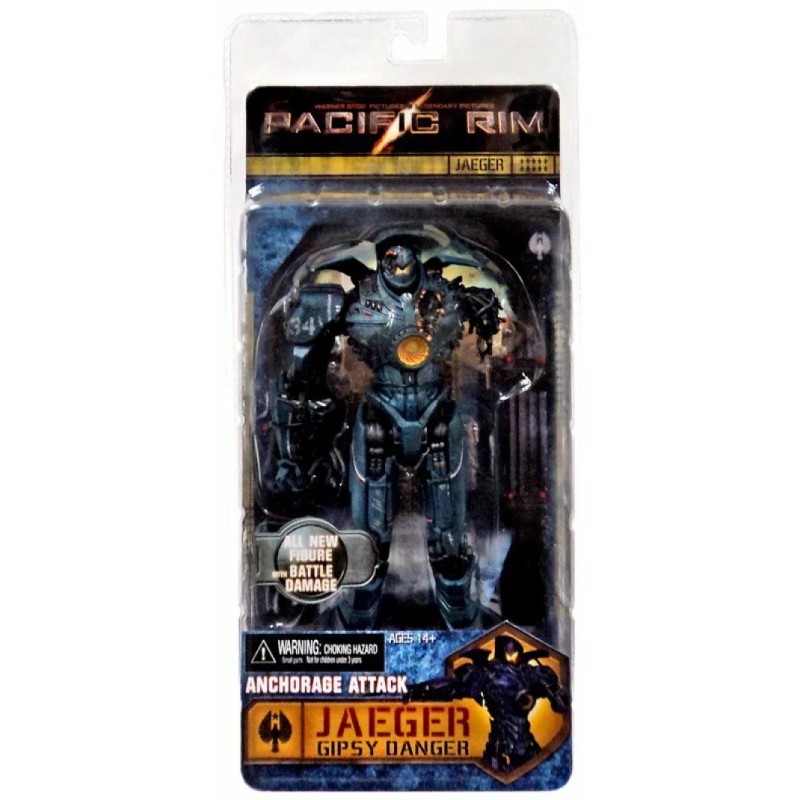 NECA Pacific Rim Series 5 Anchorage Attack Gipsy Danger Action