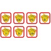 vendinglabels Candy Vending Machine Labels Acorn Price Stickers (4 pack)