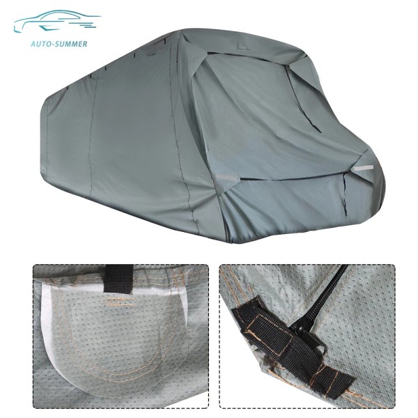 auto-summer Motorhome Trailer Camper Class C Waterproof Dustproof 4-Ply For