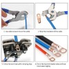 Battery Cable Lug Crimping Tool, Wire Crimper Tool with Cable