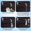 Enhon 2 Setting Pivoting Single Spray Shower Head with Shut