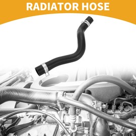 Partuto Radiator Hose No. C1B18B274AC Upper Coolant Hose for Ford Fiesta 2009-2024 Rubber Black Good Sealing