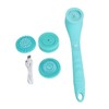 Electric Shower Brush Set Long Handle Waterproof Remove Dead Skin