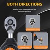 AICEYI Digital Torque Wrench 1/4 Drive (7.37Ft/ 0.3-10 N.m)±2% High