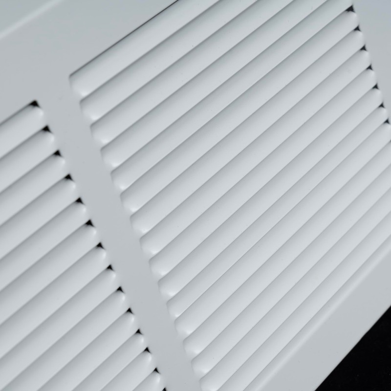 Fits 30x6 Duct Opening | Steel Triangular Baseboard Return Air