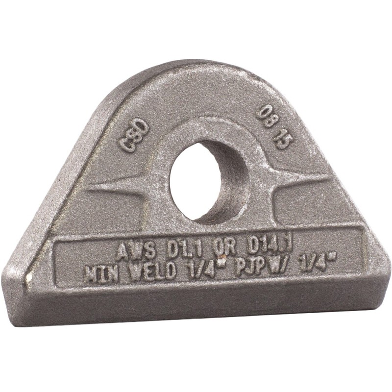 MAG-Mate PE0200 Weld-On Pad Eye, Made of A36 Weldable Carbon