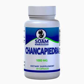 SOAM Chancapiedra 1000 Mg - Supplement Dietary Chancapiedra Fruit x 60 Capsules - SOAM VITAMINS - Specification: 1 Bottle