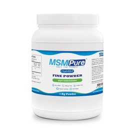 KALA HEALTH - MSMPure Polvo fino de cristales MSM de disolución rápida – MSM fabricado en EE. UU. para la salud de las articulaciones, ap...