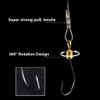 Dyxssm Fishing Hook Line Stainless Steel, Fishing Rigs Wire Leader