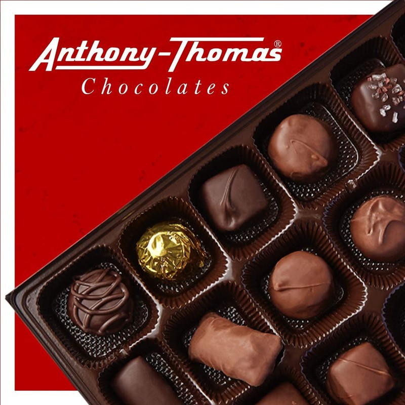 Anthony Thomas, Milk Chocolate English Toffee Gift Box, Rich Almond