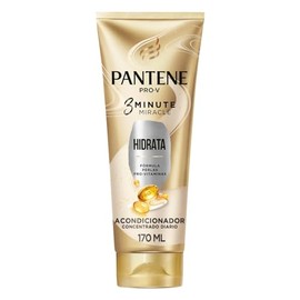 PANTENE - Acondicionador Hidrata 3 Minute Miracle, Acondicionador de Uso Diario, con Aceite de Argán, 170 ml