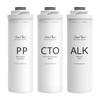 SimPure T1-400ALK 6-Month Replacement Filter Cartridge Pack Set for T1-400ALK