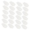 Operitacx 12 Pair Thickened Cotton White Gloves Durable Work and