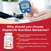 MapleLife Nutrition - Berberine 500 mg - High Potency Herb