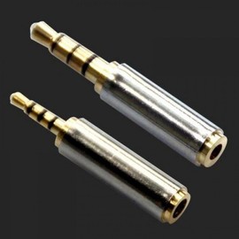 2.5mm to 3.5mm Audio Jack Converter Device Converter Jack 3.5mm (Female) - 2.5mm (Male) 3ea