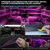 Acrylic Interior Car LED Strip Light with Wireless APP, RGB