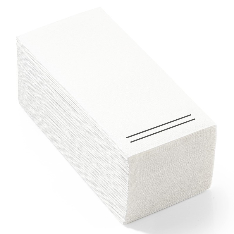 TYH Supplies Paquete de 100 toallas de mano desechables con